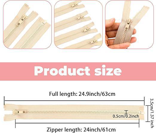 Jacket Zipper - 24in