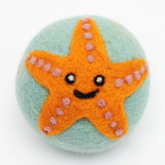 Wool Dryer Ball - Starfish