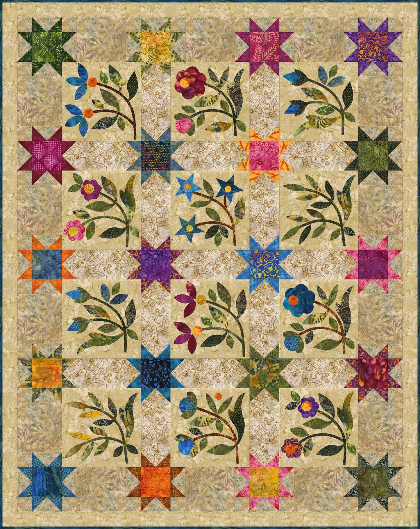 Silhouettes - Spring Sprouts Block 8