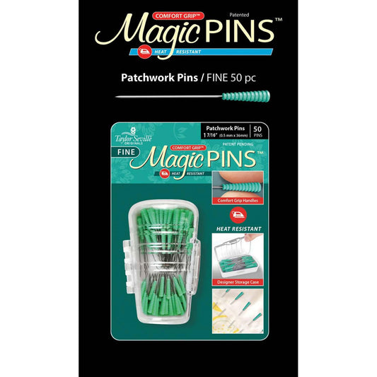 Taylor Seville Magic Fine Pins Patchwork 50pc