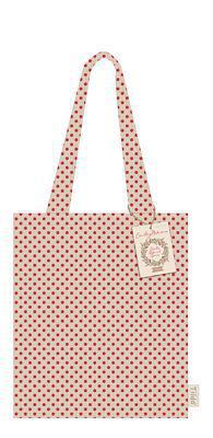 Tilda Creating Memories bag, Winter, Polkadot Red