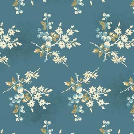 Something Blue Prints - 1 yard