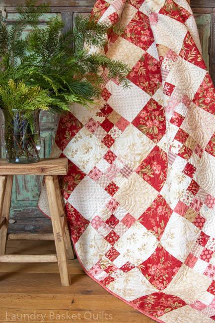 Cranberry Chain Fabric Kit