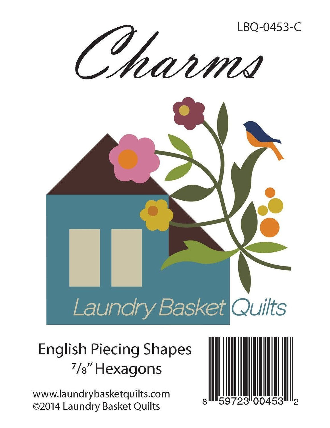 Charms - 7/8" (.875") Hexagon