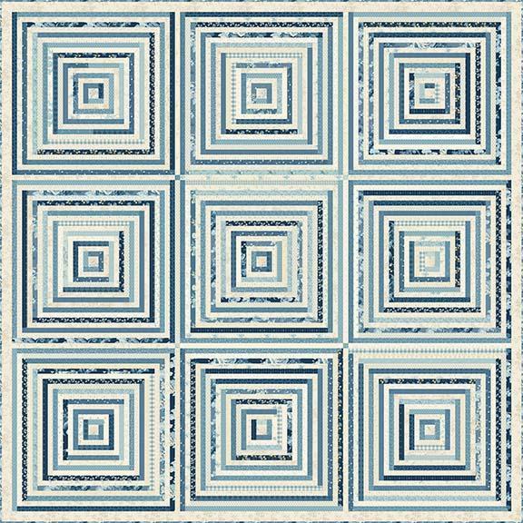 Winter Cabin Fabric Kit