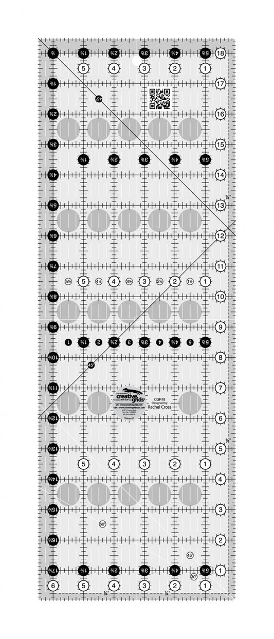 Creative Grids® Quilt Ruler 6½" x 18½"