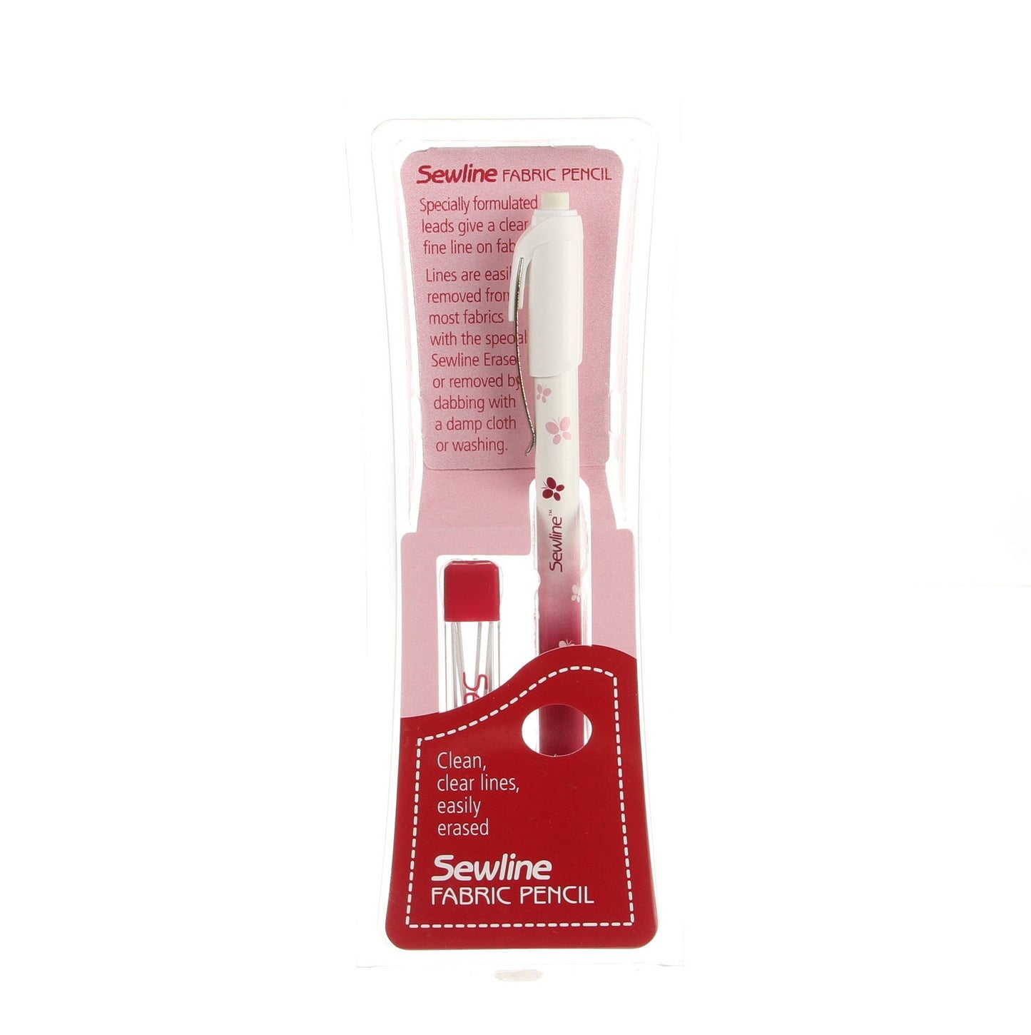Sewline Mechanical Fabric Pencil - WHITE
