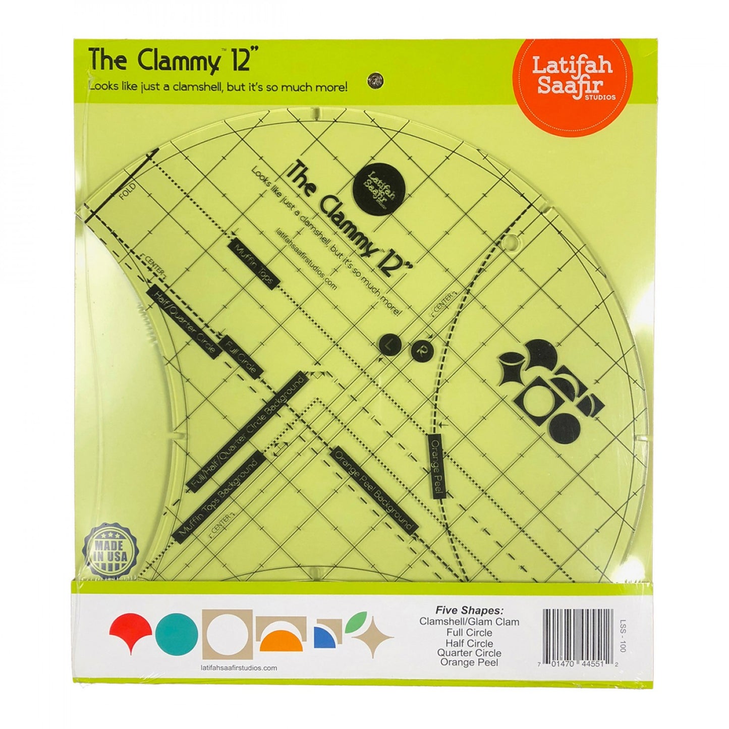The Clammy 12″ - by Latifah Saafir Studios
