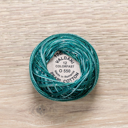 Valdani Pearl Cotton Thread - Carribean Blue