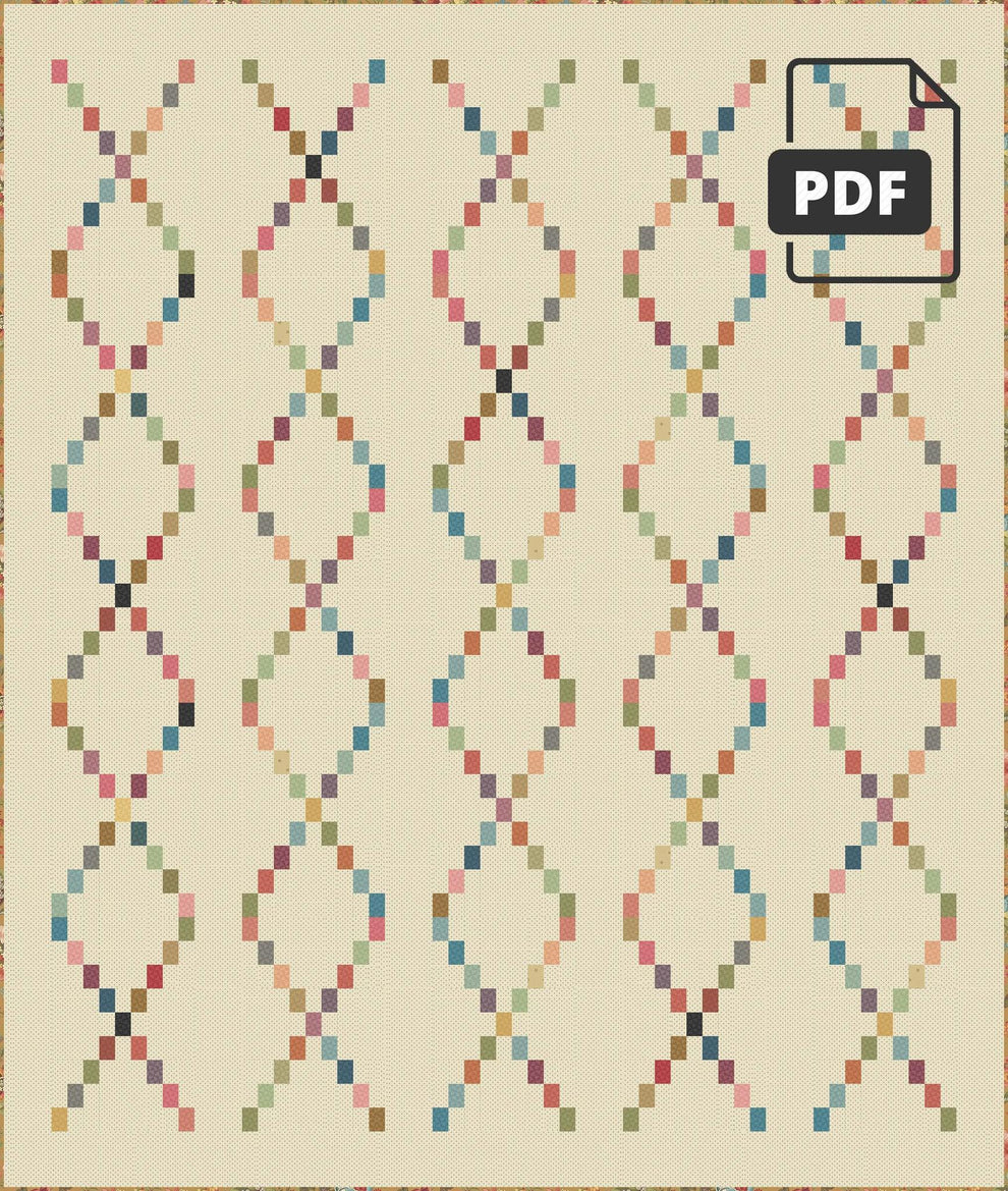 Line Dance PDF (free download) – Laundry Basket Quilts