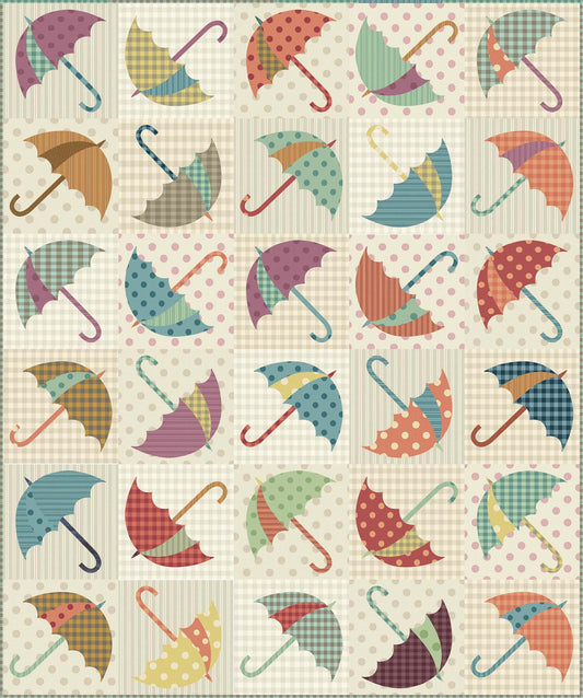 Dancing Umbrella - Quiltessential Fabric Kit