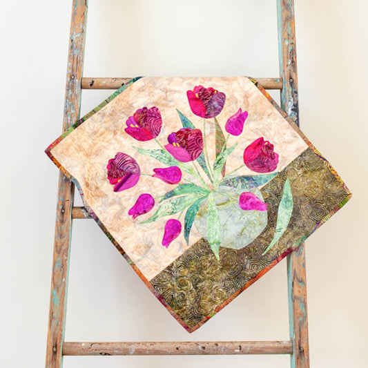Tulips Wall Hanging Fabric Kit