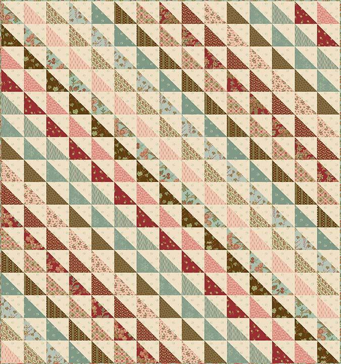 Thousand Pyramids - Jingle Bell Fabric Kit