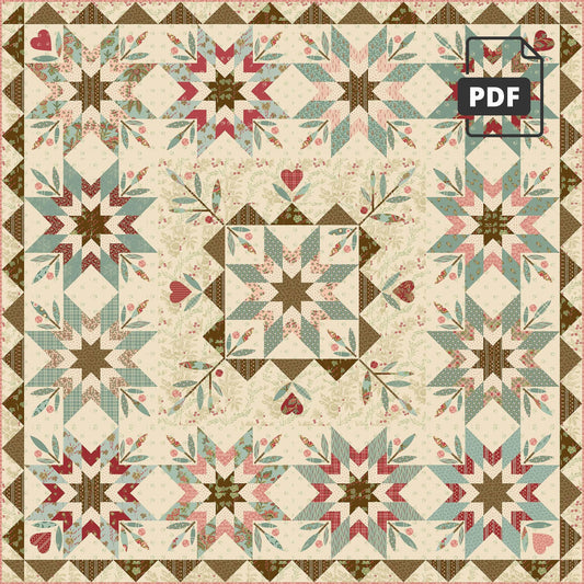 Patchwork Star PDF (download)