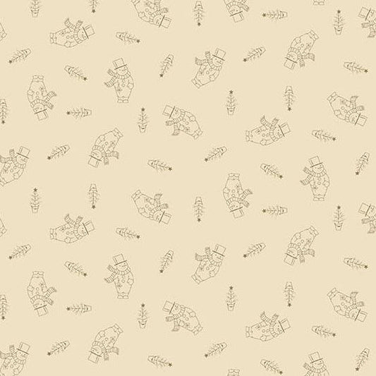 Snow Flurry Prints - 1 yard