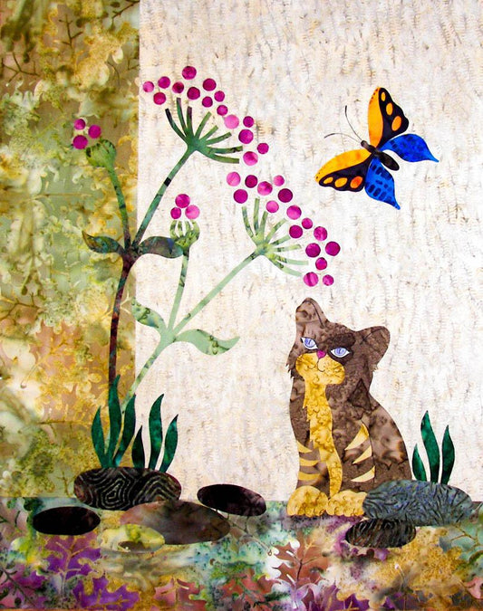 Cat and Butterfly