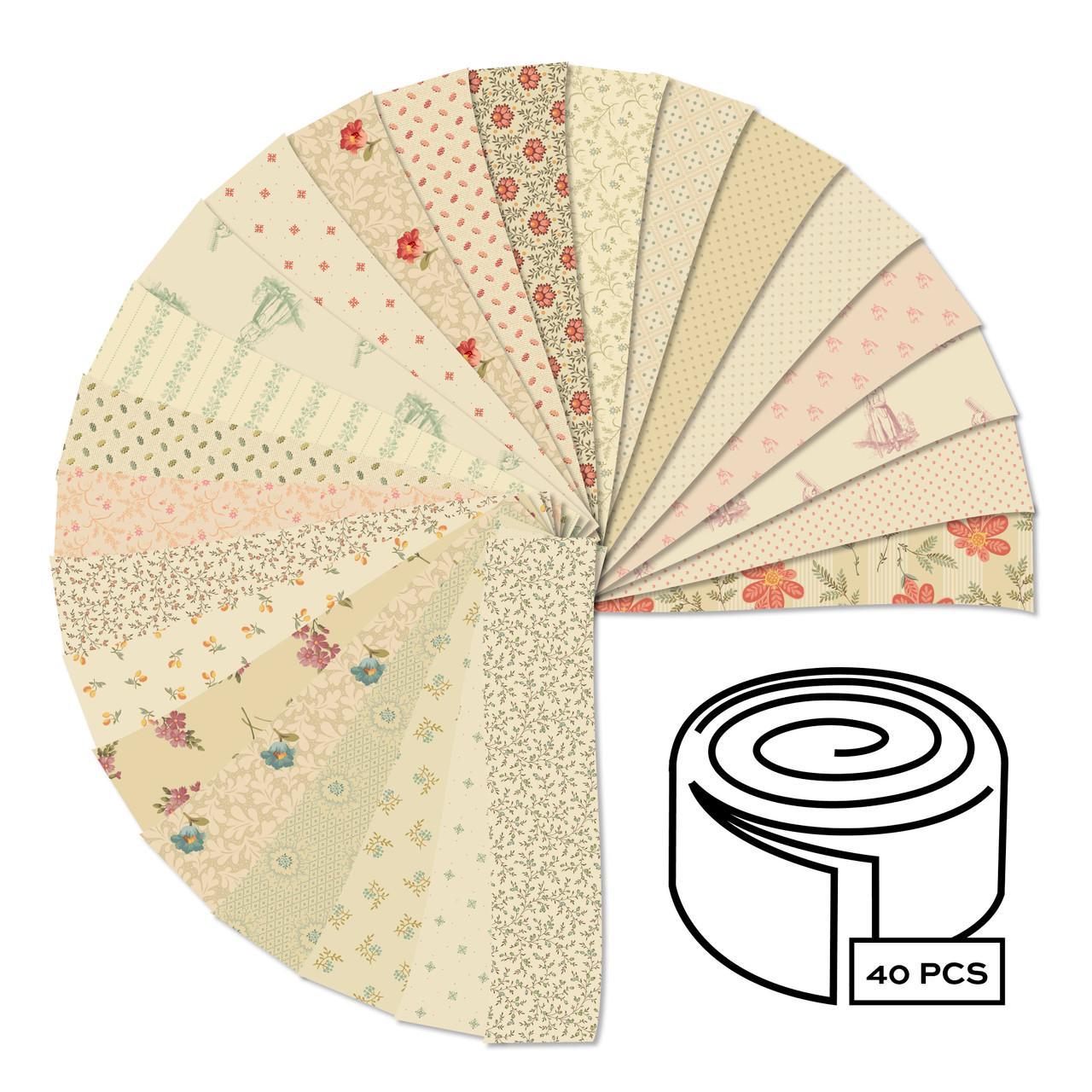 Laundry Line Jelly Roll - 2.5" strips