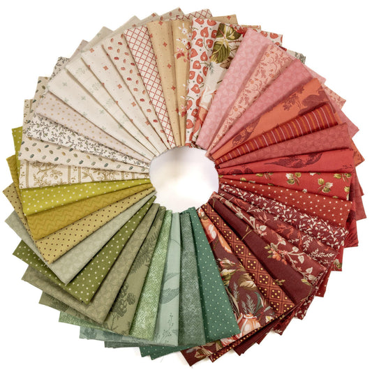 Red, White & Green Fat Quarter Bundle
