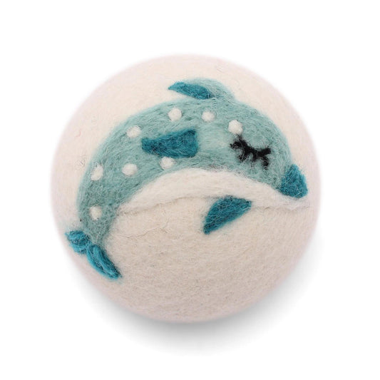Wool Dryer Ball - Dolphin