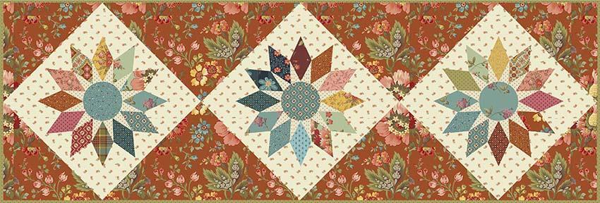 Shooting Star Pumpkin Pie - Table Runner Fabric Kit