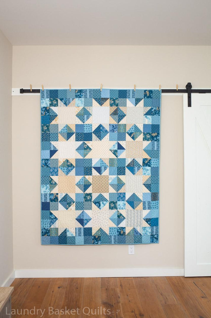 "Ring Bearer” is a Free Nine Patch Quilt Pattern designed by & from Laundry Basket Quilts!