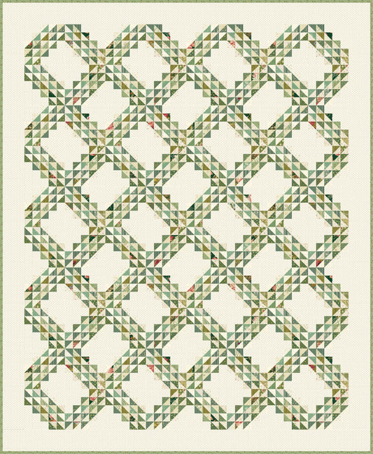 Ocean Wave Fabric Kit - Green