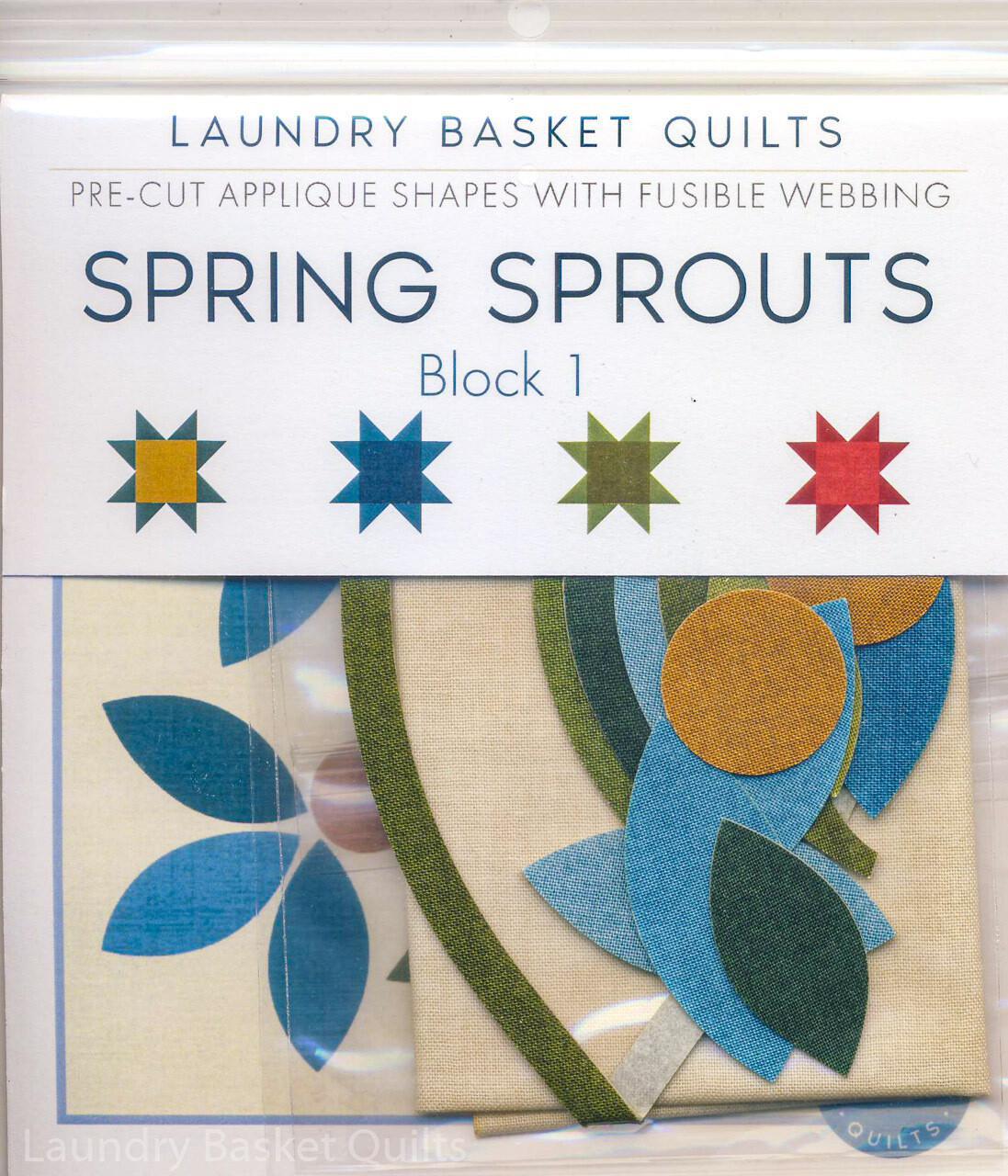Silhouettes - Spring Sprouts LT Block 1