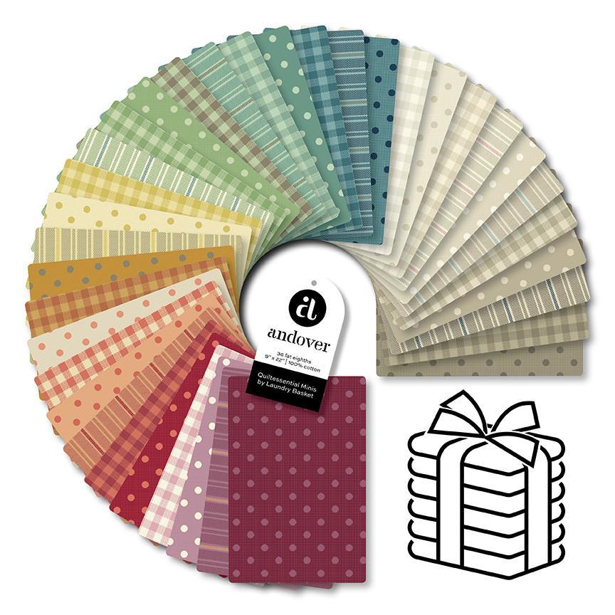 Quiltessential MINIs Fat Eighth Bundle