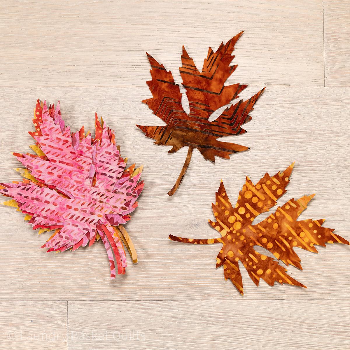 Silhouettes - Maple Leaves