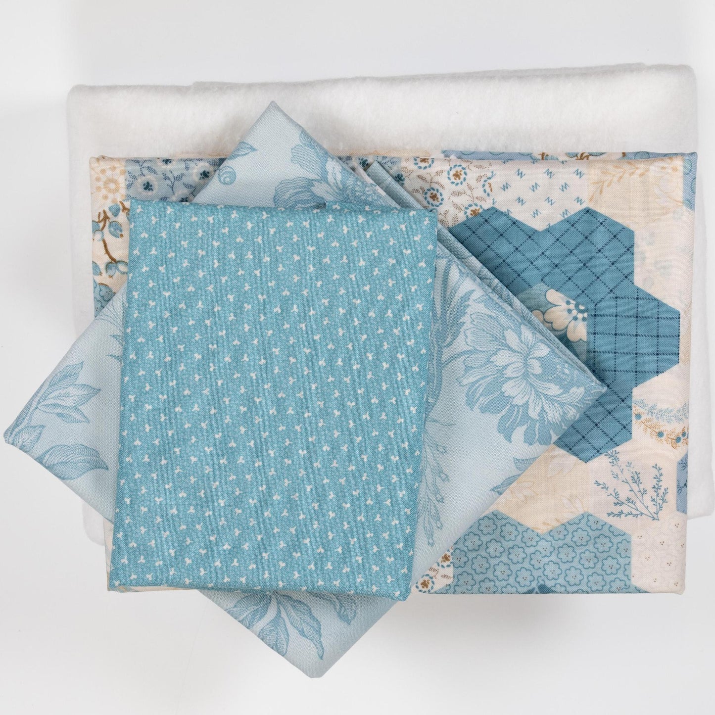 Go, Girl! Blue Bird Tote Bag Fabric Kit