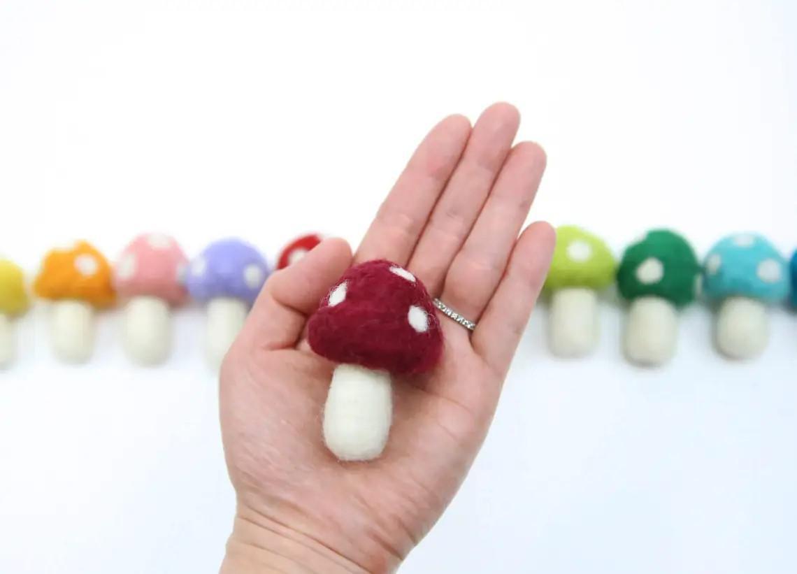 Felt - Large Mushroom