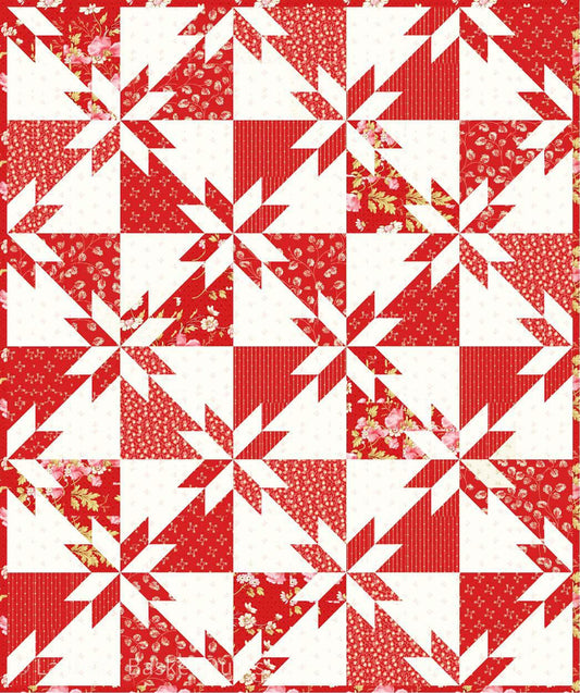 Sky and Sea Fabric Kit - RED
