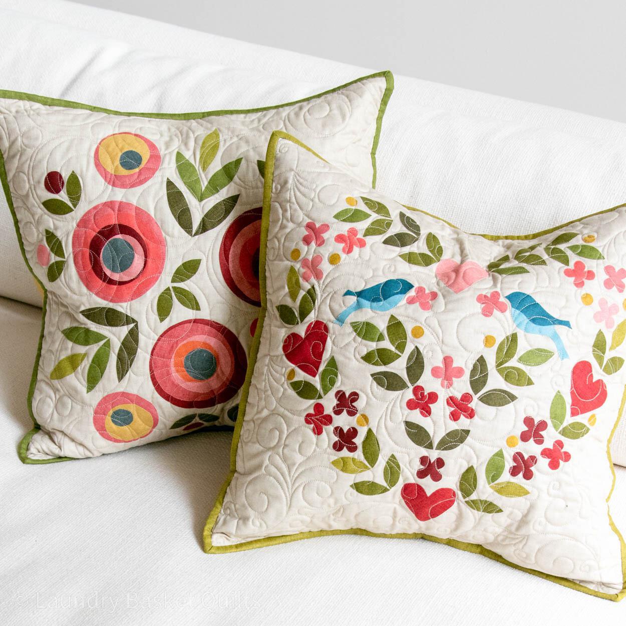 Love Bird Pillow Talk Fabric Kit