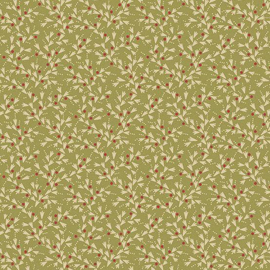 Secret Stash Chestnut Prints A-10525-G (1-yard)