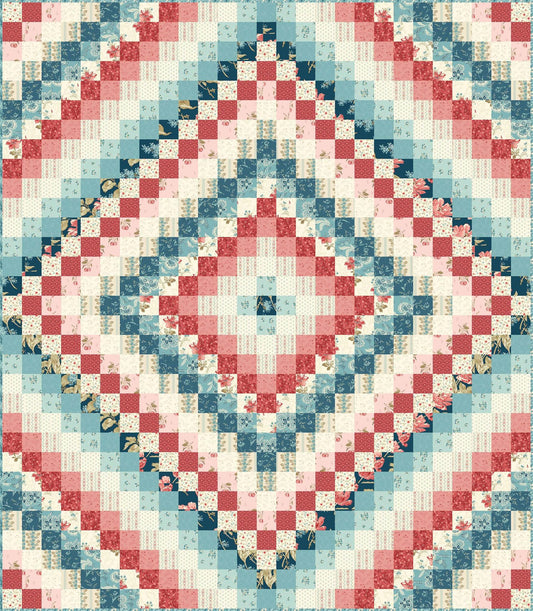 Trip Around the World - Lighthouse PRE-CUT Fabric Kit