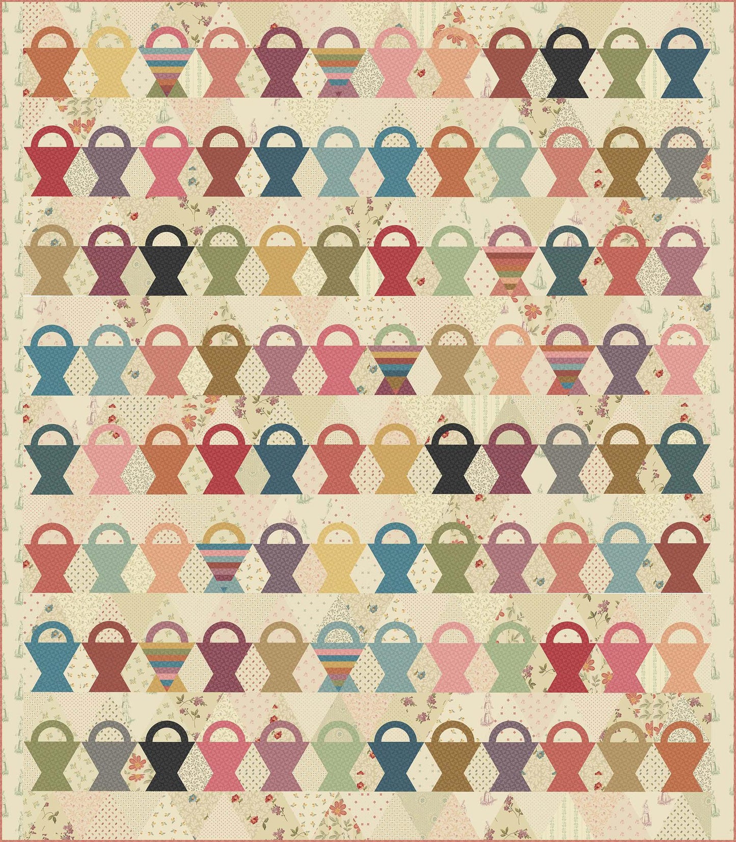 Petite Pail - Square Dance Fabric Kit