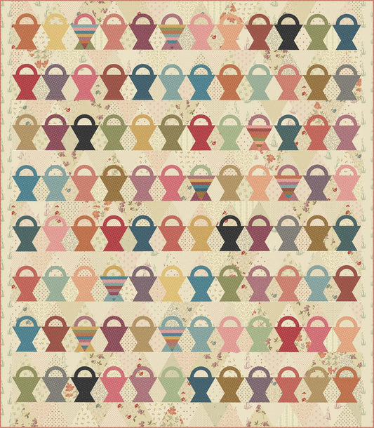 Petite Pail - Square Dance Fabric Kit