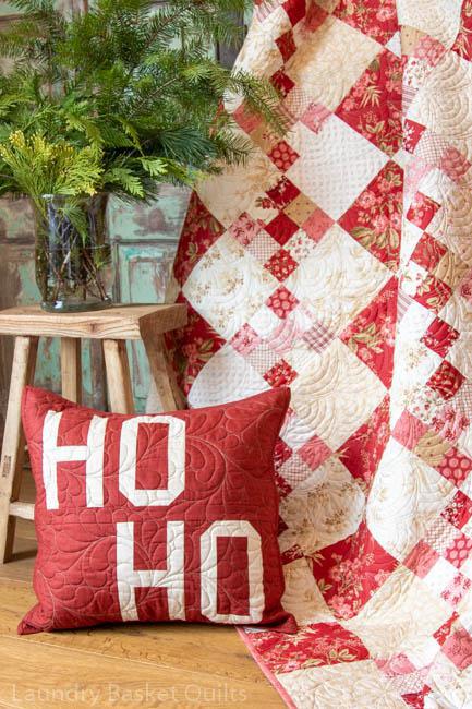 Ho Ho Pillow Talk Fabric Kit