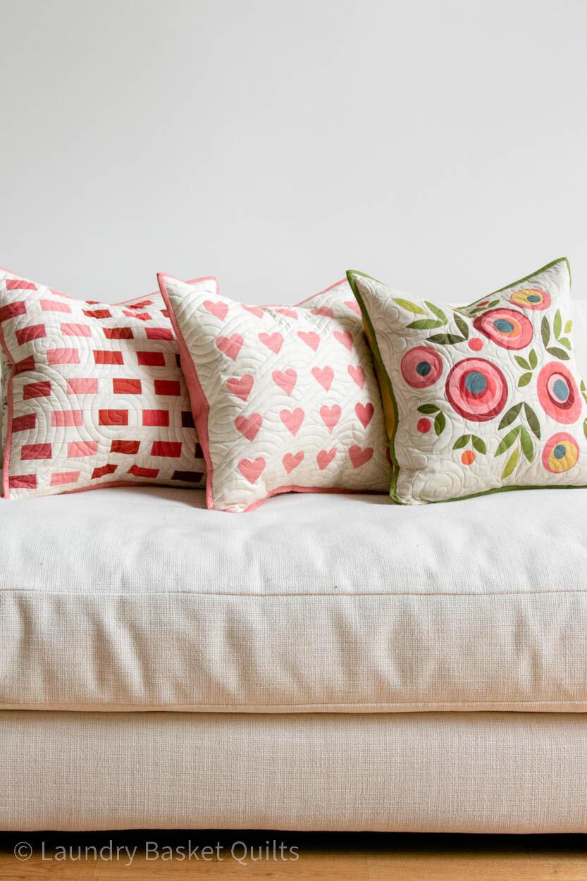 Love Bird Pillow Talk Fabric Kit