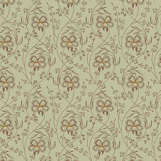 Secret Stash Chestnut Prints A-10529-G (1-yard)