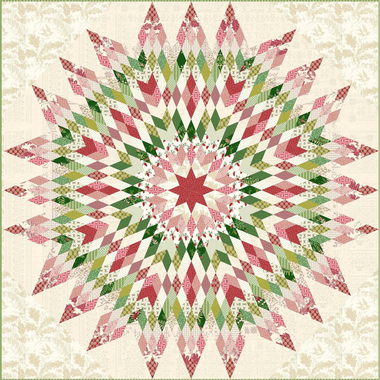 Amaryllis - Holiday Fabric Kit