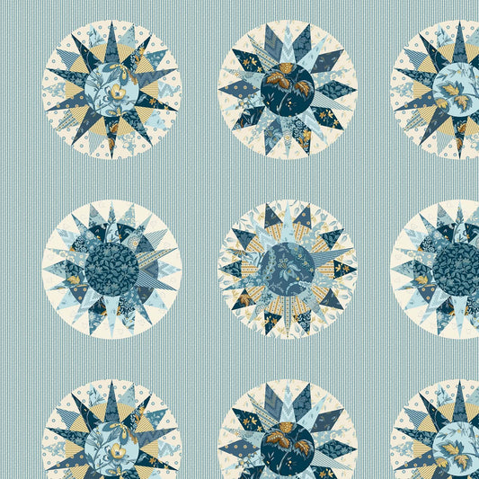 Beach House 108" Prints - 1 yard