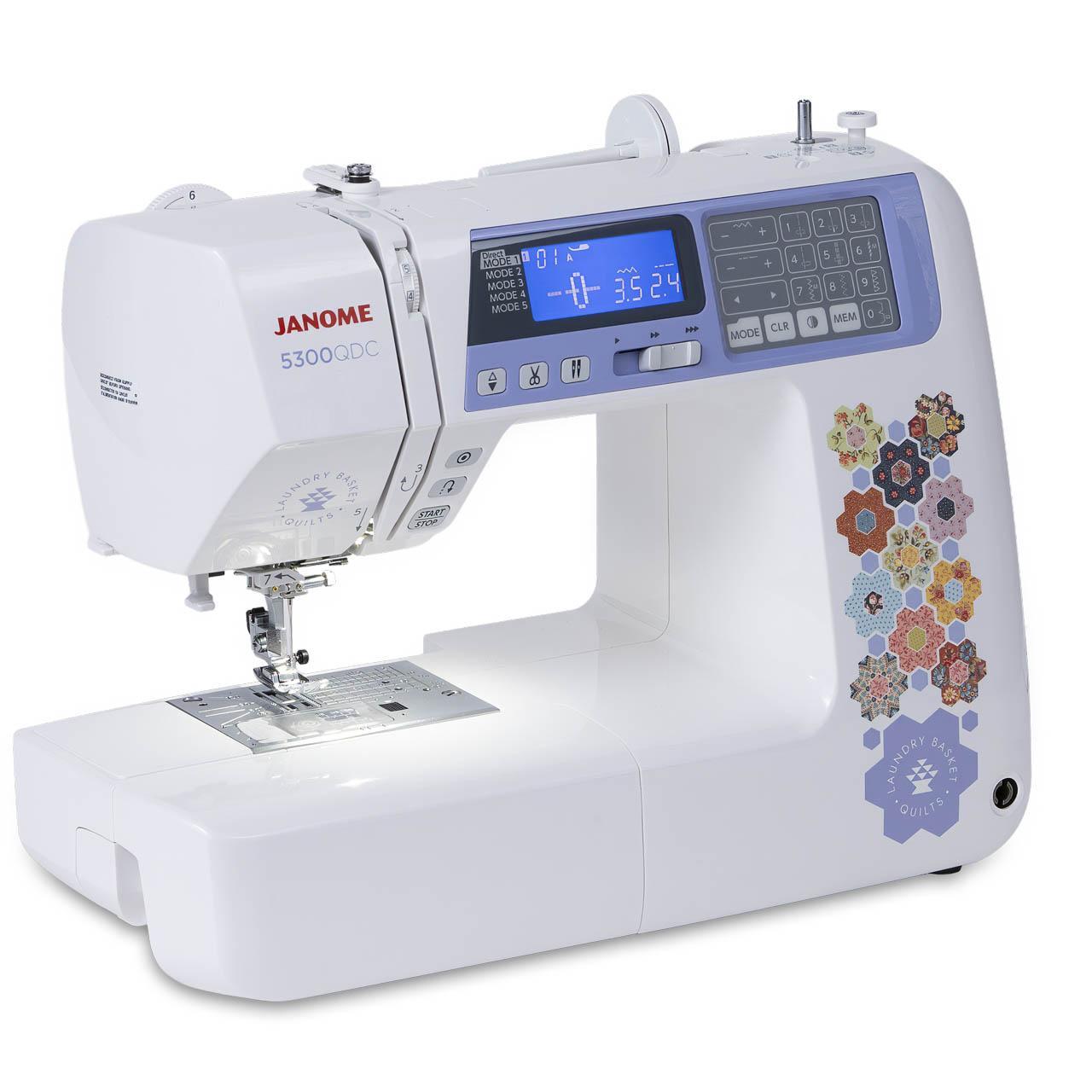 Janome 5300QDC Laundry Basket Quilts Special Edition