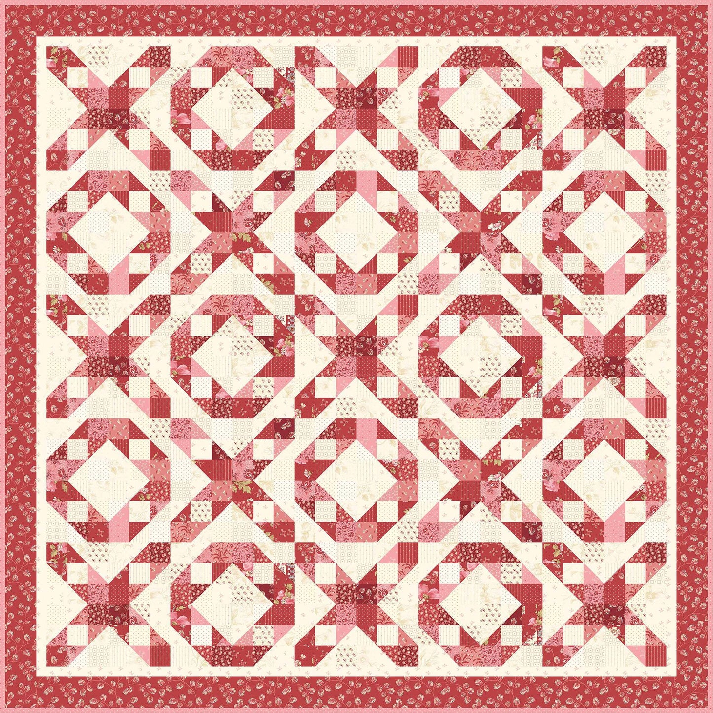 2" Finished Triangle Paper Pad - 10" x 10" fabric