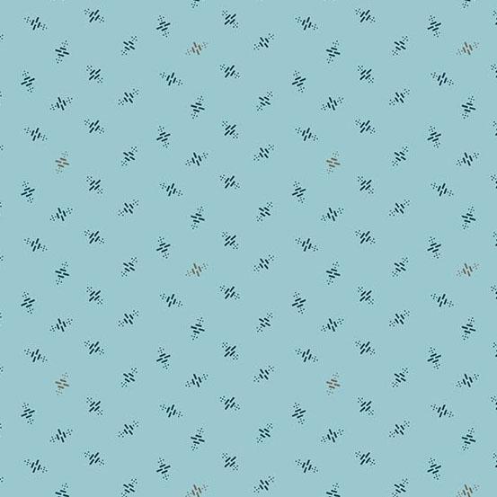 Secret Stash Blue Willow Prints A-10573-B (1-yard)