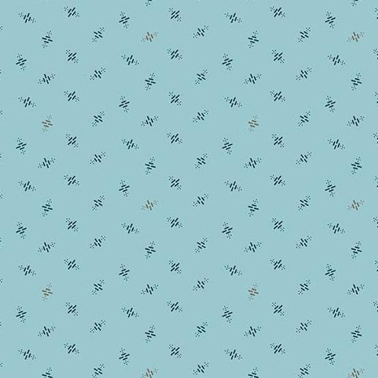 Secret Stash Blue Willow Prints A-10573-B (1-yard)