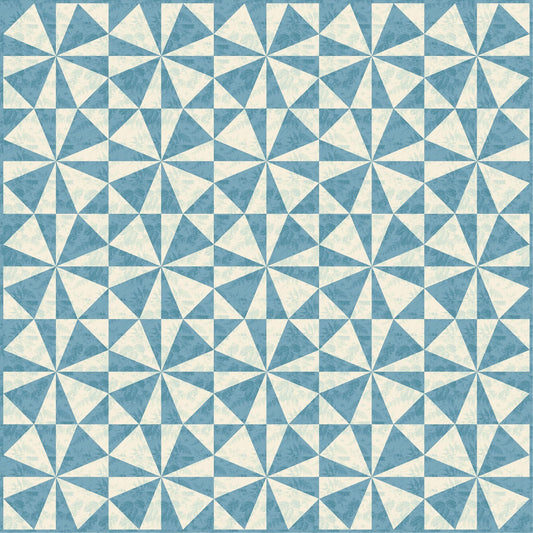 Pretty in Blue - PRE-CUT Fabric Kit