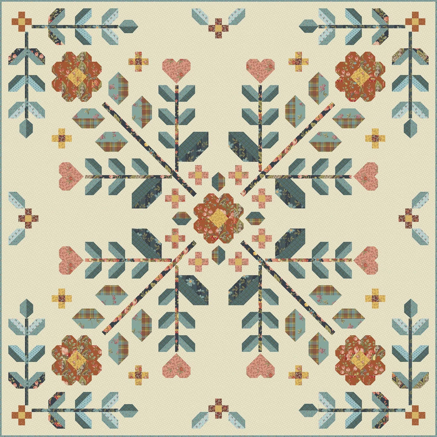 Hibiscus - Farmers Daughter Fabric Kit