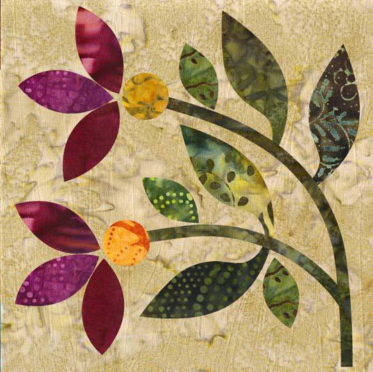 Silhouettes - Spring Sprouts Block 8