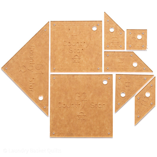 Country Star Templates